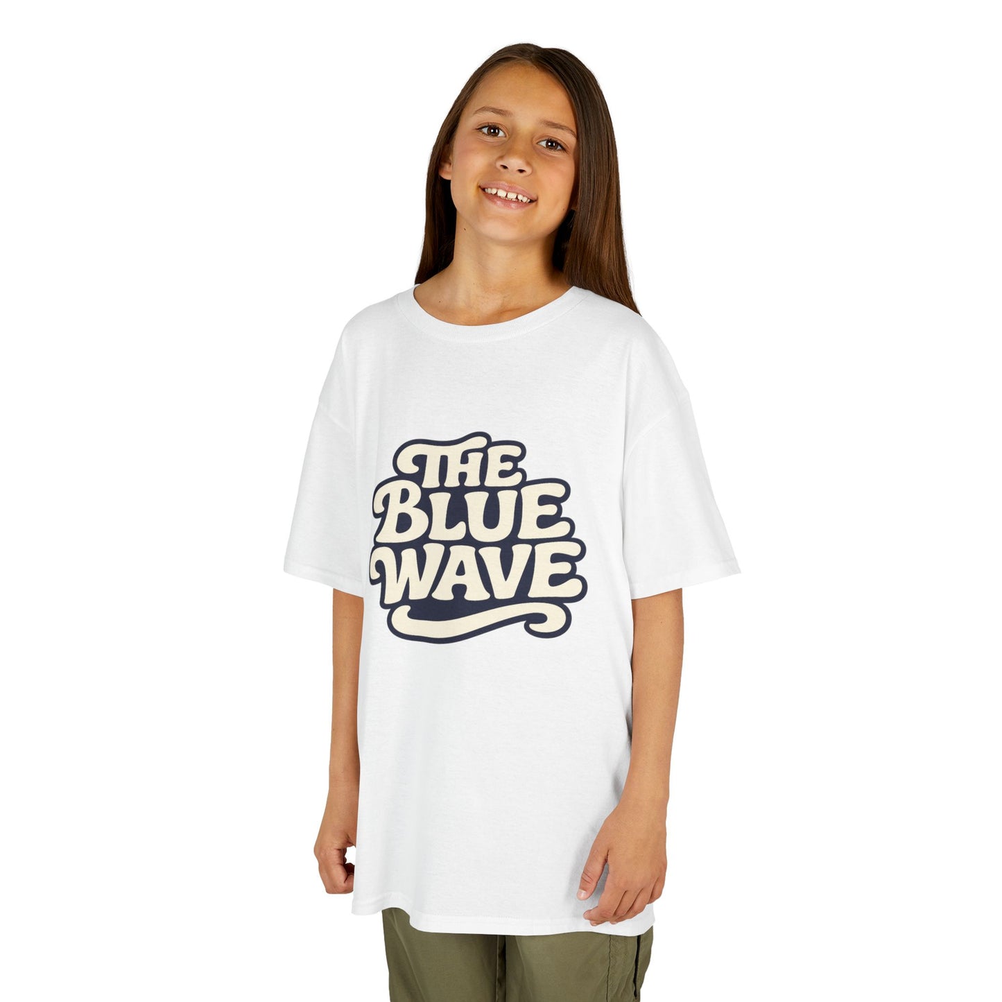 "The Blue Wave" Mucha Tee