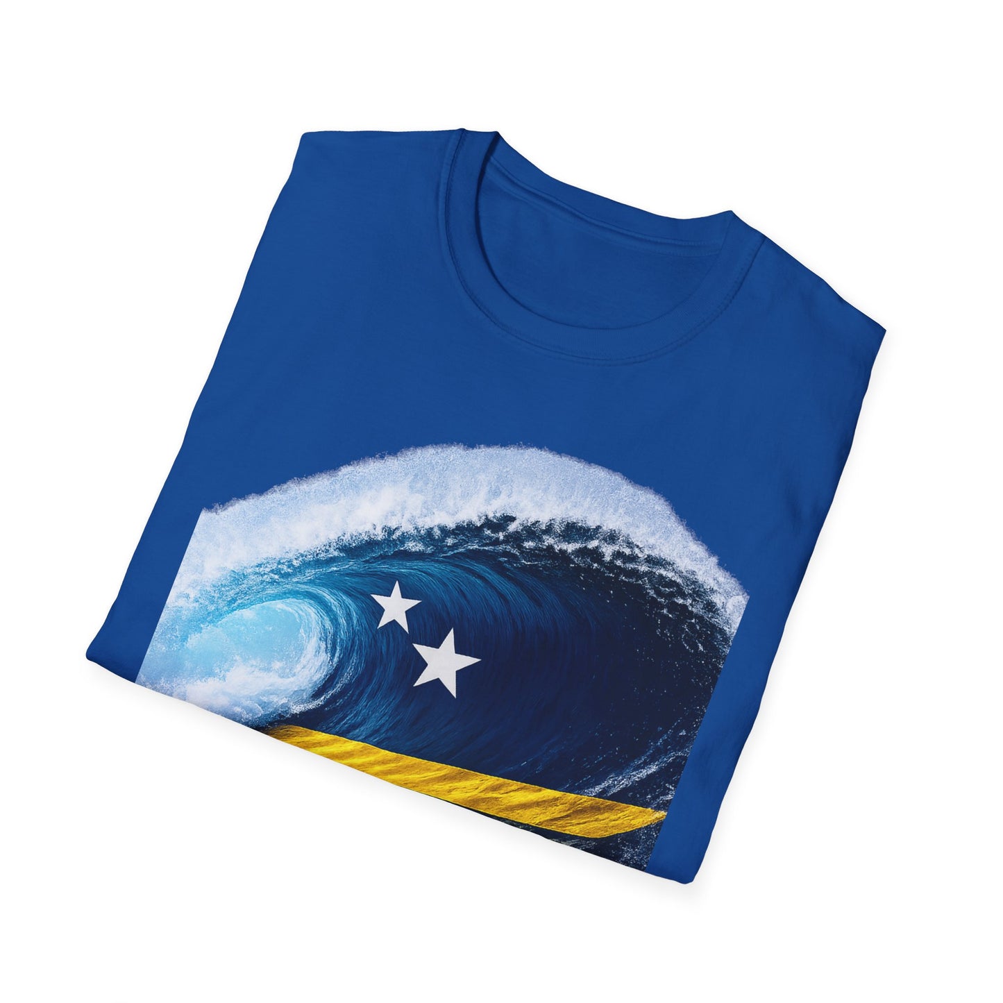 Korsou-blue-wave-ola-shirt-m