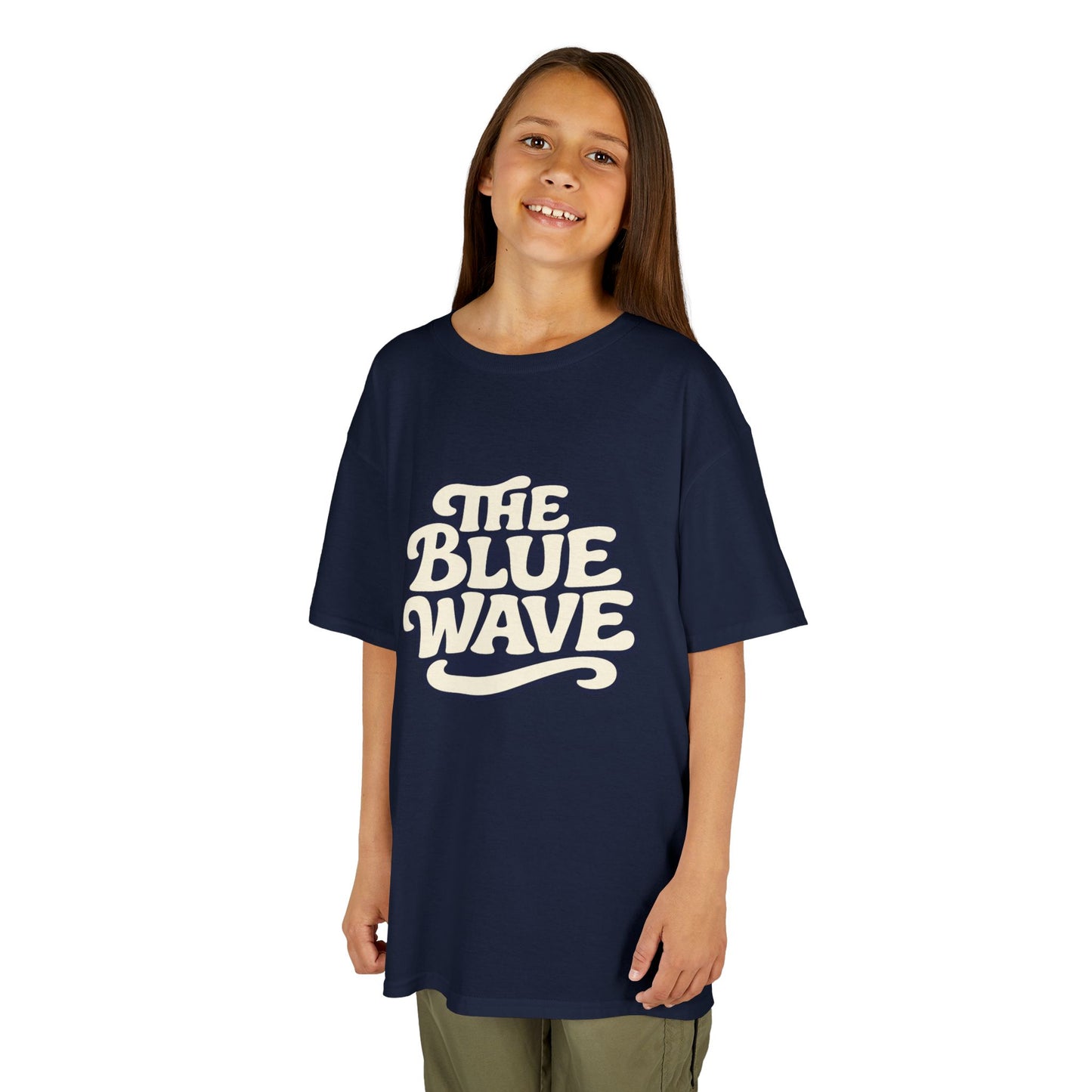 "The Blue Wave" Mucha Tee