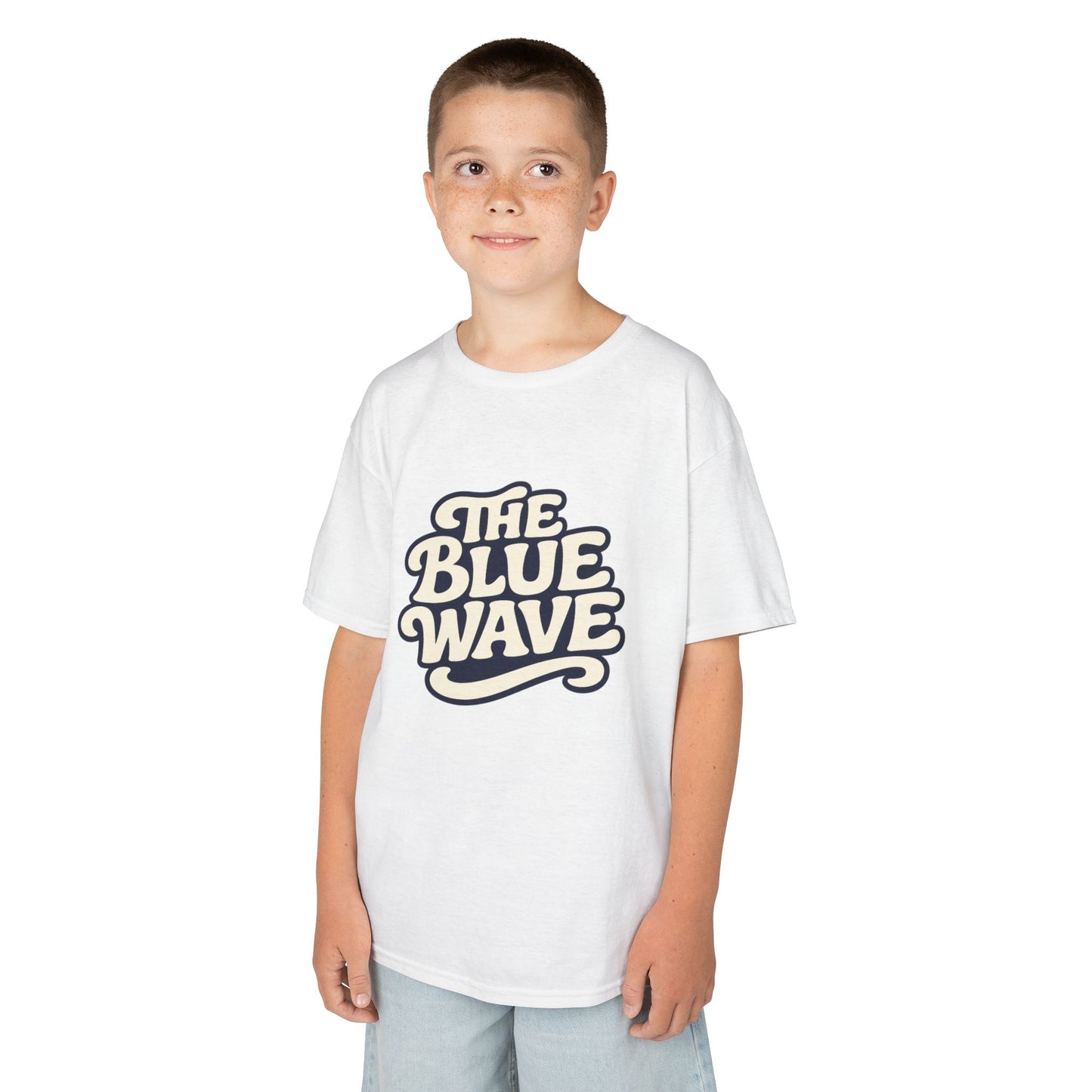 "The Blue Wave" Mucha Tee