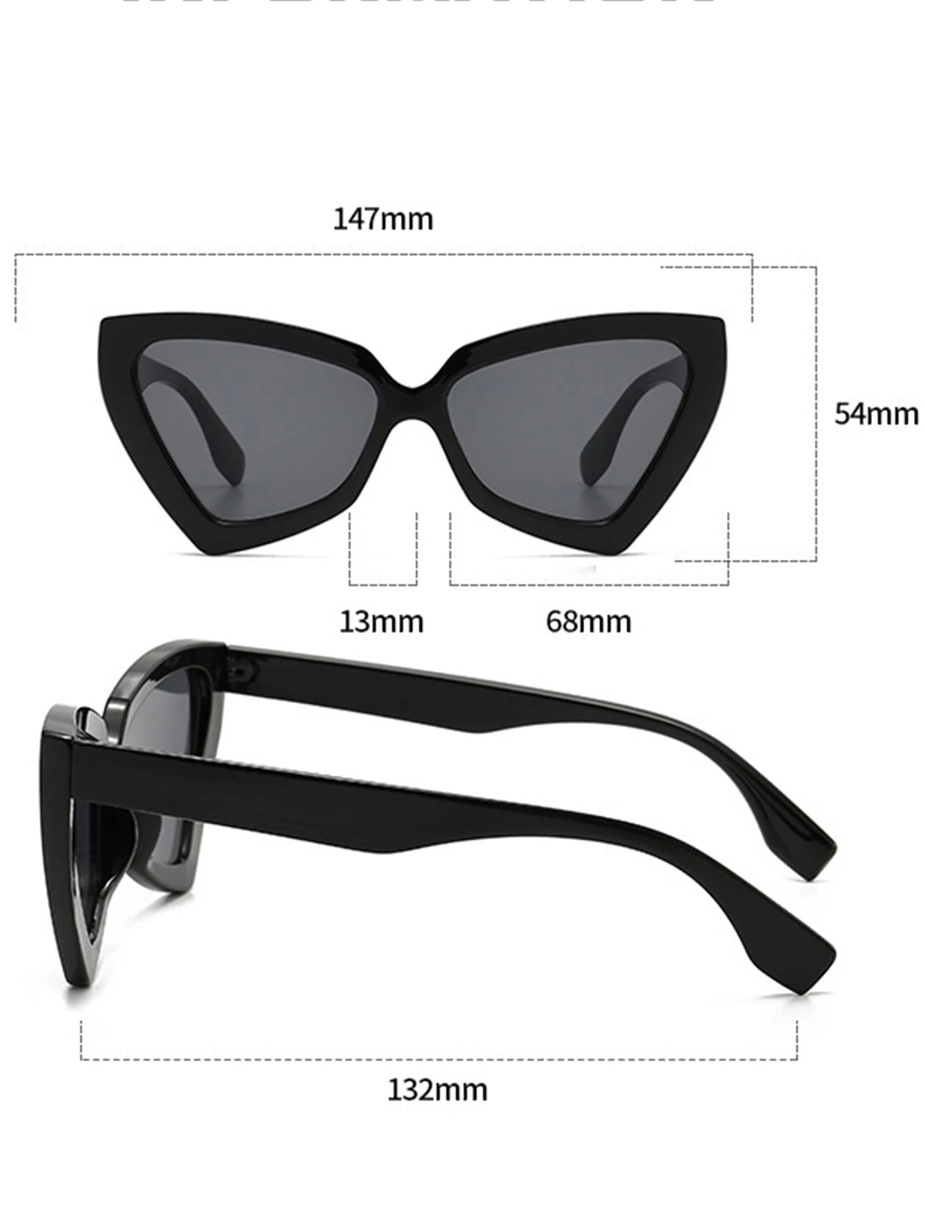 New Triangle Polygon Sunglasses